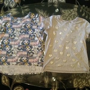 2 girls T-Shirts great condition.
